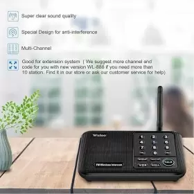 WL666-2 WULOO Box Intercoms Wireless Feet #2