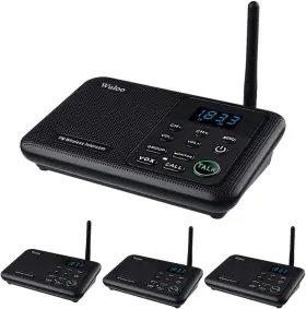 WL888-2P WULOO Wireless Intercom Offices