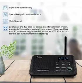 WL888-6 WULOO Wireless Intercom Pack #2