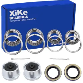 445055847829 XIKE Set Axles Trailer Wheel Hub Bearings Kit