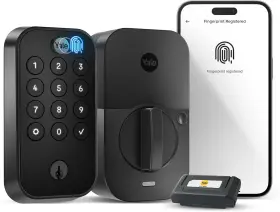 YRD410-F-WF1-BSP YALE Security Assure Lock Touch Deadbolt Key
