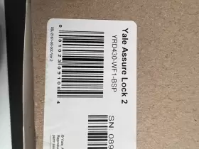 YRD430-WF1-BSP YALE Assure Lock Wi Fi Key Keypad Suede #2