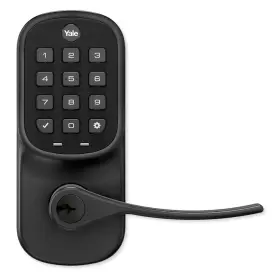 YRL216-CBA-BSP YALE Wi Fi Assure Keypad Lever Lock Suede