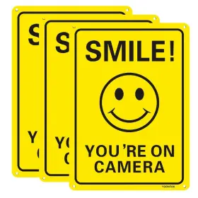YG-SINGS02 YGONTAK Smile Youftre Camera Video Signs Anti