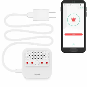 750258361872 YOLINK Smart Siren Alarm Loud Wireless Security