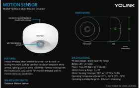 850024791848 YOLINK Speakerhub Motion Sensor Smart Security #3