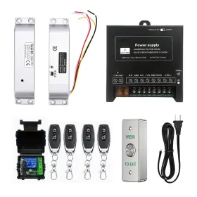 YH-4RT-BOLT-NC YUHANUS Office Security Electric Bolt Lock Kit