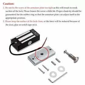 769894490280 YUHANUS Electric Magnetic Lock Holding Force #3