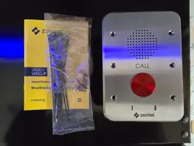 VR3G-1P ZENITEL Vandal Gang Intercom Station
