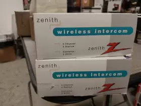 ALG1188 ZENITH Wireless Intercom Channel Station Baby Monitor #2