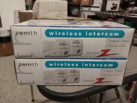 ALG1188 ZENITH Wireless Intercom Channel Station Baby Monitor