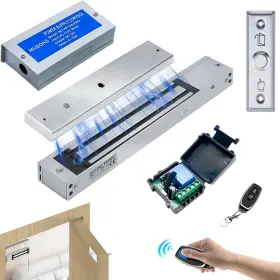 ZMDL002 ZIXIXVAN Electric Magnetic Door Lock Remotes Buzzer