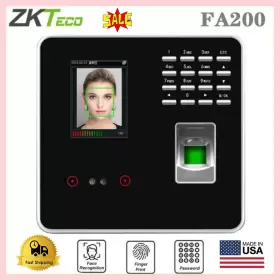 FA200 ZKTECO Ip Biometric Fingerprint Attendance Access