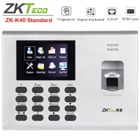 ZK-K40 ZKTECO Fingerprint Attendance Ip Employee Clock