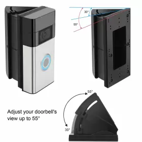 758328878497 ZORTWURY Doorbell Angle Mount Wall Door Wi #3