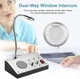 Retevis RT-9908 Dual-Way Counter Interphone Window Speaker System Noise-Free