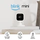 Blink Mini Compact Indoor Plug-in Smart Security Camera 1080 HD Motion Detection