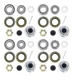 4Sets Trailer Hub Wheel Bearing Replace Kit 25580 14125A For 7000lbs Axles New