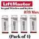 LiftMaster 878MAX Garage Door Keypad Wireless and Keyless Entry System Pack # 4