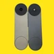 Lot of 2 FOR PARTS Google Nest GWX3T Smart Video Doorbell #5019 z65 b89