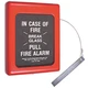 Safety Technology International Sti-4100 Fire Alarm Break Glass Cover, Glass,