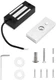 Electric Magnetic Lock, 60kg 130LBs Holding Force Electric Magnetic Lock for Doo