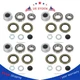 25580 14125A Set of 4 Boat Trailer Hub Wheel Bearing Kit Fits 5200-7000lb Axles