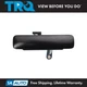 TRQ Door Handle Outside Smooth Black Front LH for Ford E150 E250 E350 Van