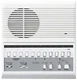 New AIPHONE LEF-10C 10-Call Semi-Flush Mount Master Station