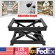 Electric Scissor Lift Table Hydraulic 130 lbs Adjustable Height 7.17-16.14in