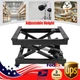 Electric Scissor Lift Table Hydraulic 130 lbs Adjustable Height 7.17-16.14in