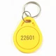 100pcs Thin 26 Bit Proximity Key Fobs Weigand Prox Keyfobs Compatable with ISOPr