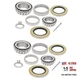 [2-Sets] 5,200-6,000 lbs. Trailer Hub Wheel Bearing Kit 25580/25520,