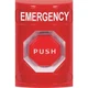 Safety Technology International Ss2002em-En Emergency Push Button, Red, Spdt