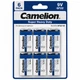 Camelion 9V Battery 6F22 Super Heavy Duty Remote Control Camera Toys Radios