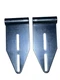 Garage Door Low Headroom Top Bracket 2&Prime; Track PAIR