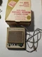 Vintage Fasco Solid State Portable Intercom. 2 Channel System.  In Original Box 