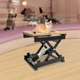 Electric Scissor Lift Table Hydraulic 130 lbs Adjustable Height 7.17-16.14in