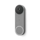 Google Nest Doorbell Wired 2nd Gen Ash Motion Detection and Night Vision New