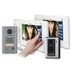 Aiphone JPS-4AEDV 7-Inch TouchScreen Handset/Hands-Free 4 x 8 Color Video Set