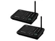 Wuloo Intercoms Wireless for Home 1 Mile (5280 Feet) Range 10 Channel Wireles B1