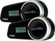 Fodsports FX6S Bluetooth Motorcycle Headset, 6-Way Motorbike Intercom Bluetoo...