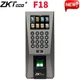 ZKTeco F18 TCP/IP Wifi ID/IC Fingerprint Time Attendance Door Access Control