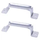 Garage Doors Lift Handle Closed Grip Roll Up Zinc (2pcs)