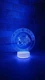 Chicago Blackhawks 3D Night Light Multi Color Changing Illusion Lamp Kids Gift