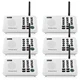 Wuloo 5280feet Range FM Wireless Intercom Home Offices Room to Room Communicator