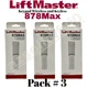 LiftMaster 878MAX Garage Door Keypad Wireless and Keyless Entry System