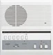 Aiphone LEF-5  5-Call Surface Mount Master with Door Release