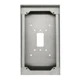 Aiphone SBX-IDVF Stainless Steel Surface Mount Box