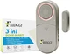 3-in-1 Alarm - Door Left Open Alarm with Delay, 0/5/10/30/60 Seconds, 2/5 Min...
